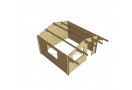 Casetta in legno Faro 16m² (4x4m), 44mm