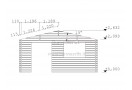 Casetta in legno Monaco 25m² (5x5m), 44mm
