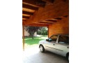 Double C-Garage in legno + Carport XXL 48m² (8x6m), 44mm