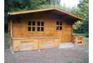 Casetta in legno Faro 25m² (5x5m), 44mm