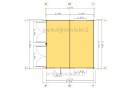 Double Garage in legno 36m² (6x6m), 44mm